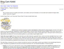 Tablet Screenshot of cemkefeli.com